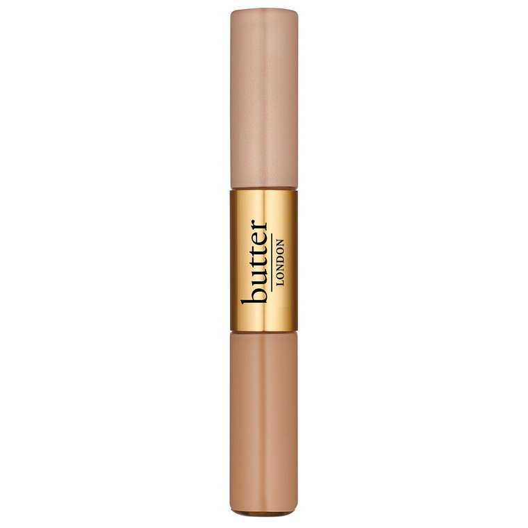butter LONDON LumiMatte 2-in-1 Concealer & Brightening Duo, Under-Eye Brightener, Light to Medium Coverage, Lightweight Formula, Cruelty-Free, Oil Fr