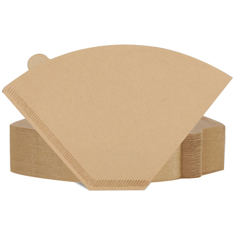 160 Count #4 Cone Coffee Filters 8-12 Cup Disposable Coffee Filters 4 Cone Paper Unbleached Natural Number 4 Filters Paper Compatible with Ninja Coff