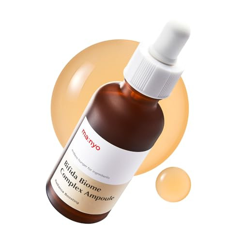 MANYO Bifida Biome Complex Ampoule Serum, Night Serum, Skin Rejuvenating and Skin Barrier Repair, Glow Skin, Anti-aging, Korean Skincare 1.7 fl oz (5