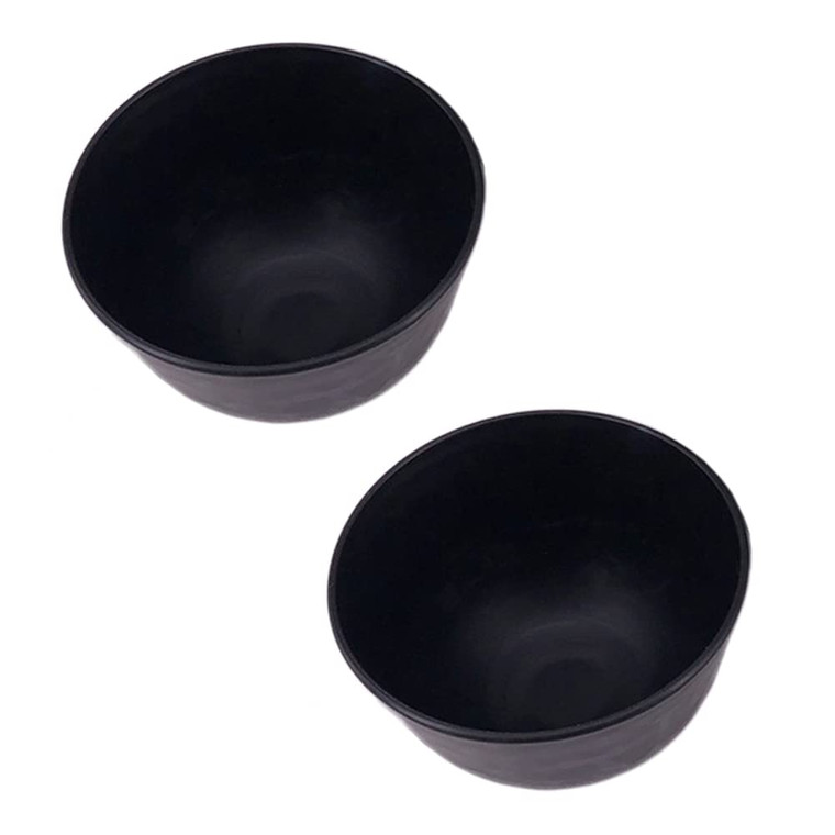 lasenersm 2 Pieces Rubber Facial Mask Mixing Bowl Facemask Bowl Mud Mask Mixing Bowl DIY Skin Care Mixing Tool for Lady Women Home Beauty Salon Use,