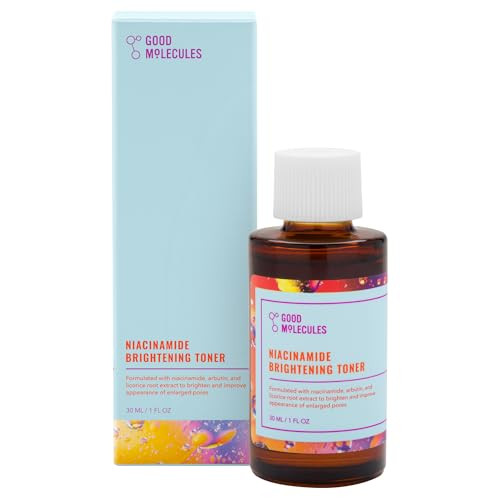 Good Molecules Niacinamide Brightening Toner - Toner for Face with Niacinamide and Arbutin for Skin Tone Balancing- Pore Minimizer, Skin Care for Fac