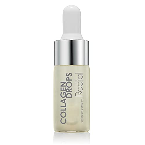 Rodial Collagen 30% Booster Drops Deluxe 10ml, Collagen Serum to Rejuvenate and Improve Skin Elasticity, Hyaluronic Acid for Smoothing and Plumping,