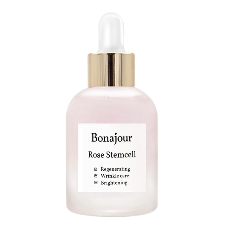 [BONAJOUR] Rose PDRN Stem Cell Serum - PDRN/4GF/Best Face Anti-Wrinkle & Aging, Brightening Care/Total Care Serum 1.0 Fl. Oz