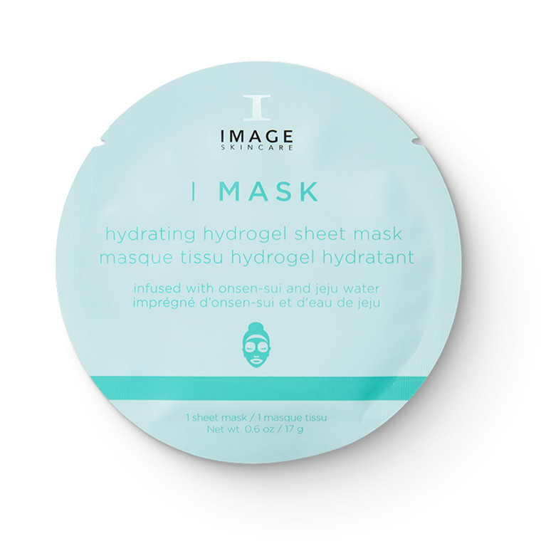IMAGE Skincare, I MASK Hydrating Hydrogel Sheet Mask, Hyaluronic Acid Hydro Facial Mask, Refreshing, Hydrating and Soothing, 1 Pack