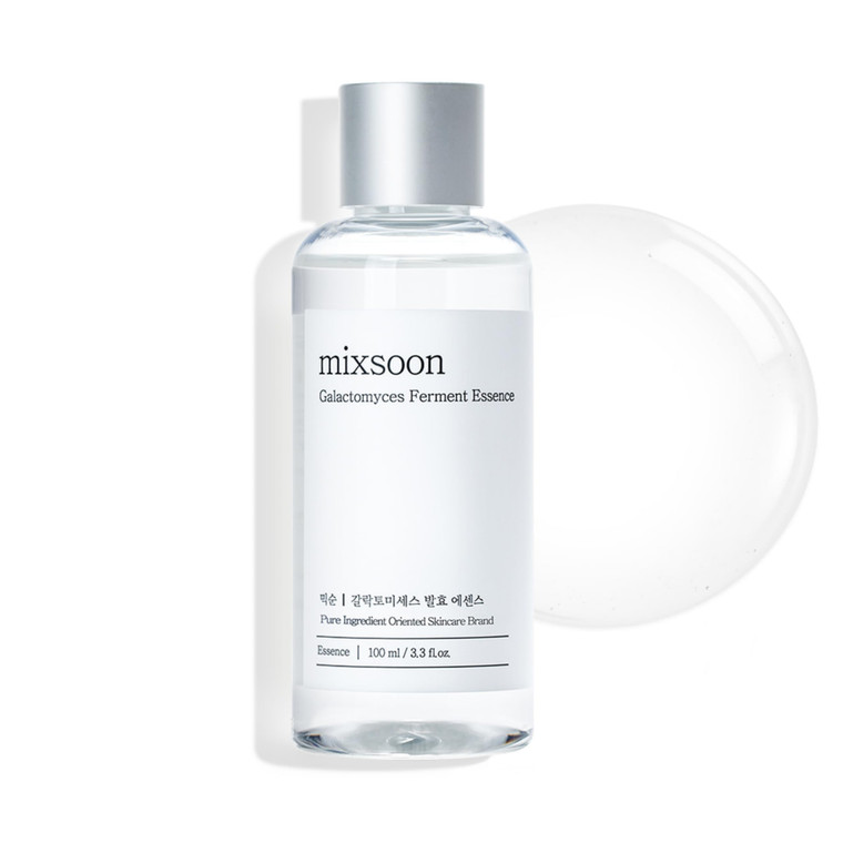 mixsoon Galactomyces Ferment Essence - Deep Moisture, Tone Clarifying Essence to Smooth Skin for Dull, Uneven Skin - Korean Skincare for Glass Skin -
