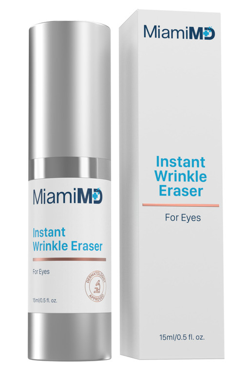 Instant Wrinkle Eraser (15ml) Face Serums for Anti Aging for All Skin Types - Anti Wrinkle Serum for Face & Neck - Cream for Fine Lines, Wrinkles, an
