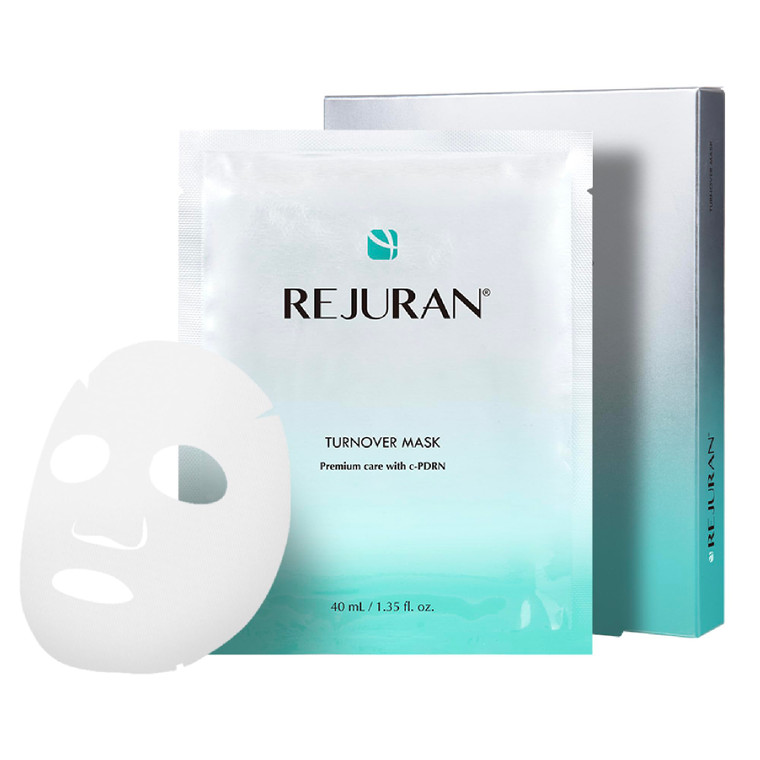 REJURAN® Turnover Mask, c-PDRN® (5ea)  Original Salmon DNA for Firming, Hydration, Repairing & Revitalizing. Achieve Youthful, Radiant Skin. Korean