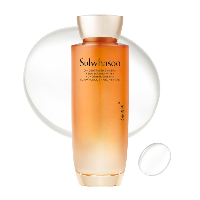 Sulwhasoo Concentrated Ginseng Rejuvenating Water- Korean Ginseng & Peptide Hydrating Face Toner with Niacinamide, Hyaluronic Acid & Glycerin for Wri