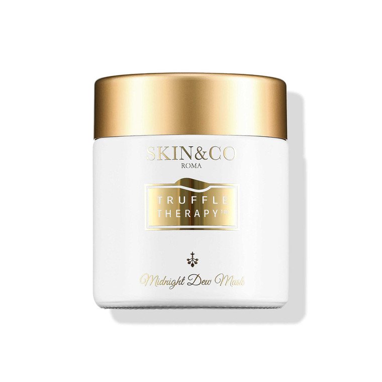 SKIN&CO Truffle Therapy Midnight Dew Mask, 100ml (3.38 FL OZ) For Women + Men, Hydrating Face Mask with Botanical Extracts and Detox Clays for Smooth