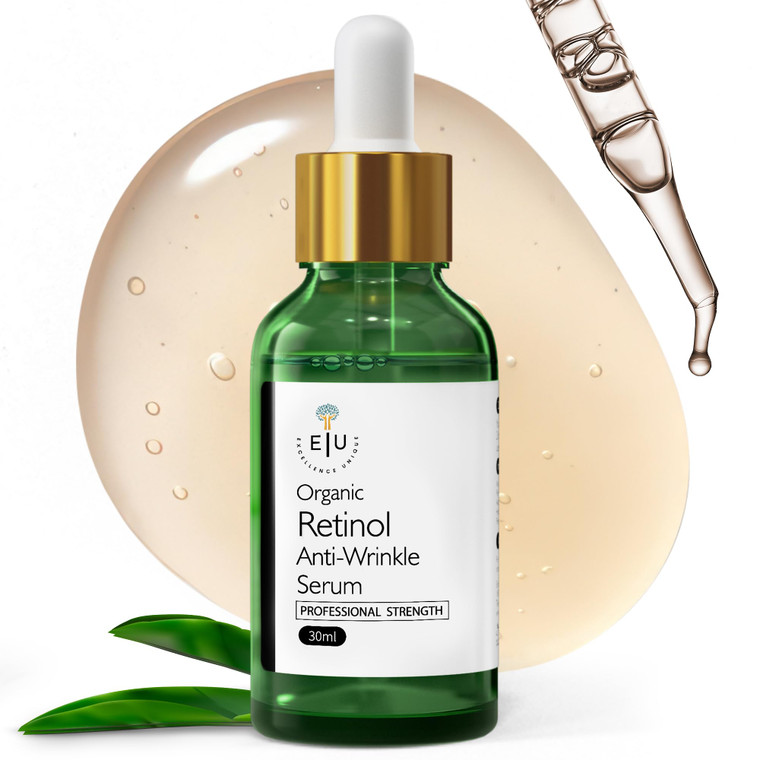 Retinol Serum for Face - Anti-Aging Powerhouse: Reduce Fine Lines, Wrinkles, and Skin Discoloration with Advanced Retinol for Face Serum - Daily Faci