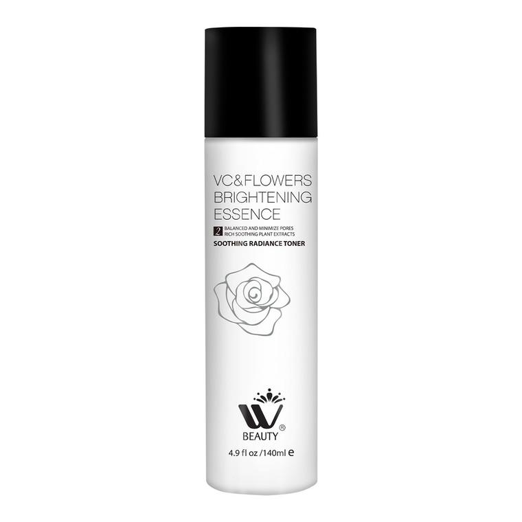 WBM Beauty Natural Soothing Radiance Facial Toner| Alcohol Free with Rose Water and Aloe Vera | Organic Anti Aging Ingredients for Sensitive Skin, Co