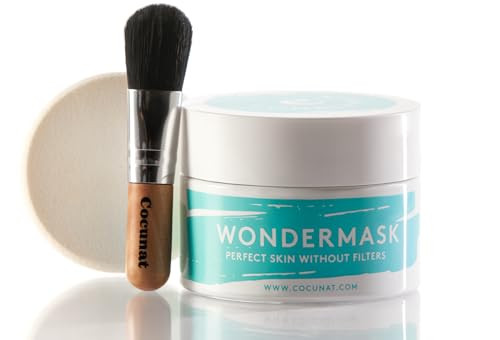 COCUNAT - Wondermask - Cleansing Facial Mask - Detoxifies, Exfoliates and Balances - Closes and Refines Pores - Oily and Combination Skin - Removes I