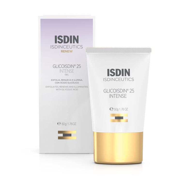 Glicoisdin 25 Intense - Gel Exfoliant for Face with Glycolic Acid - 1.76 OZ