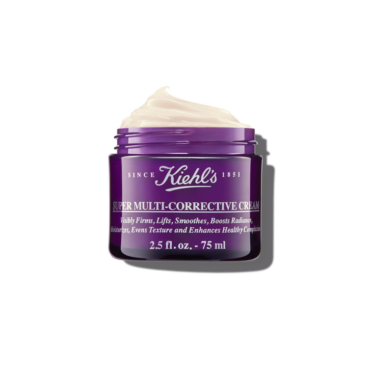 Kiehl's Super Multi-Corrective Cream, Anti-Aging Wrinkle Reducing Face and Neck Cream, Evens Skin Tone, Smooths Skin Texture, Fast-Absorbing and Ligh