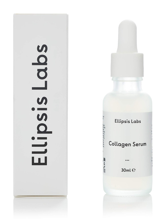 Collagen Serum by Ellipsis Labs. Multitude of anti-ageing technologies with collagen-boosting properties for improving fine lines and wrinkles
