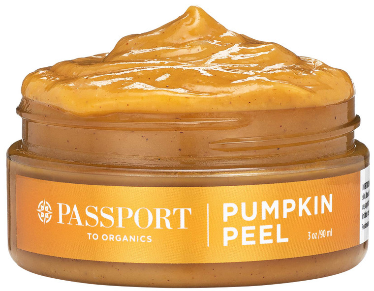 Pumpkin Peel Face Mask - Organic - Smells like fresh pumpkin - Peels, Exfoliates, Moisturizes