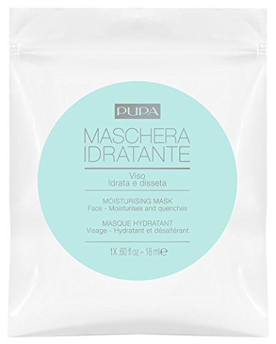 Pupa Milano Moisturising Face Mask - Replenishing And Hydrating Skin Treatment - Prevents And Diminishes Signs Of Aging - Hypoallergenic And Ideal Fo
