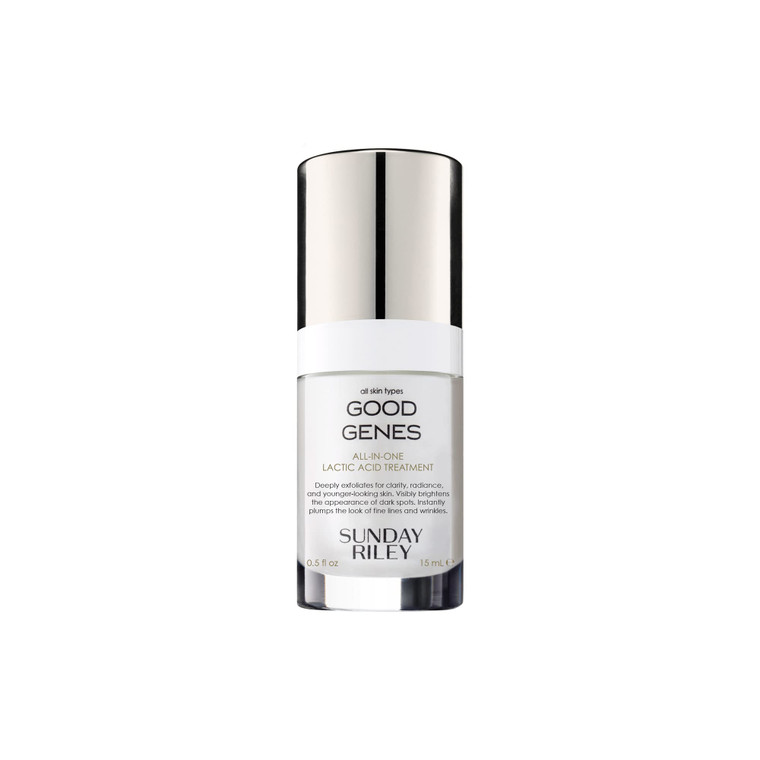 Sunday Riley Sunday GGL-15-US-FG Riley Good Genes All-In-One Lactic Acid Treatment Face Serum 0.5oz