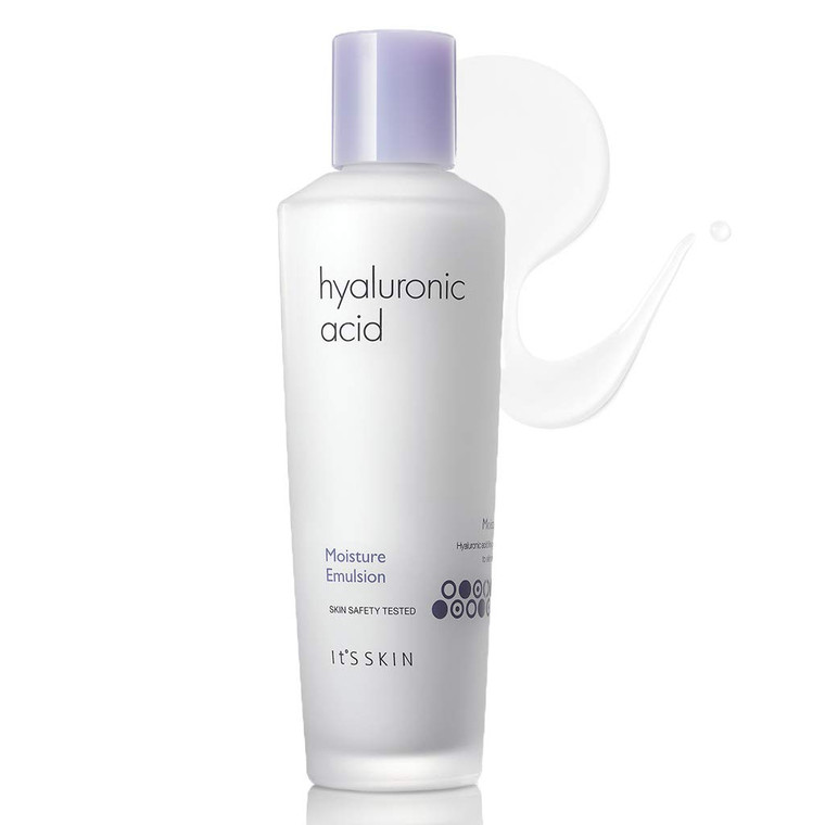It'S SKIN Hyaluronic Acid Moisture Emulsion, Face Emulsion Moisturizer for Healthy Skin, Nourishing &Hydrating, Dewy Glow Anti-aging Lotion, 5.07 fl.