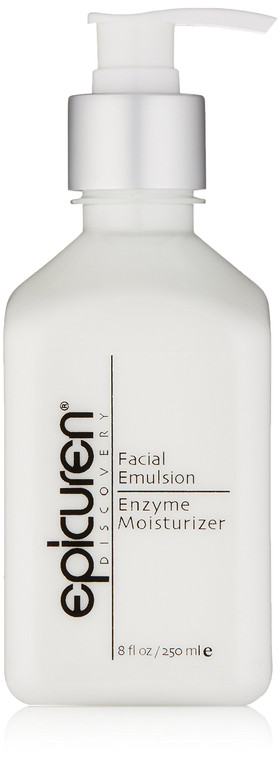 Epicuren Discovery Facial Emulsion Enzyme Moisturizer, 8 oz.