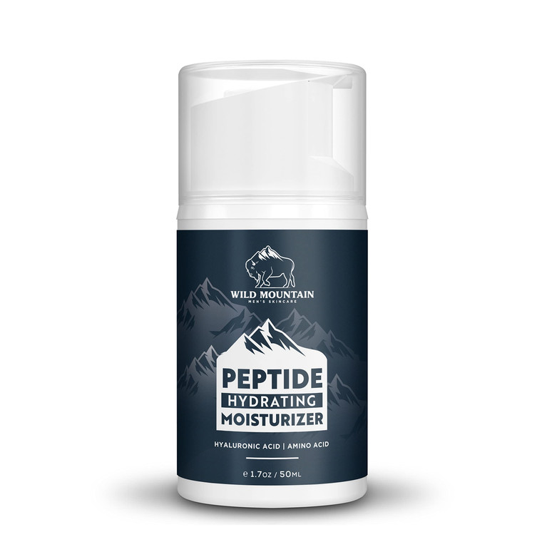 Peptide Moisturizer for Men - Mens Face Moisturizer - Face Moisturizer for Men - Mens Moisturizer - Mens Facial Moisturizer - Mens Face Lotion - Faci