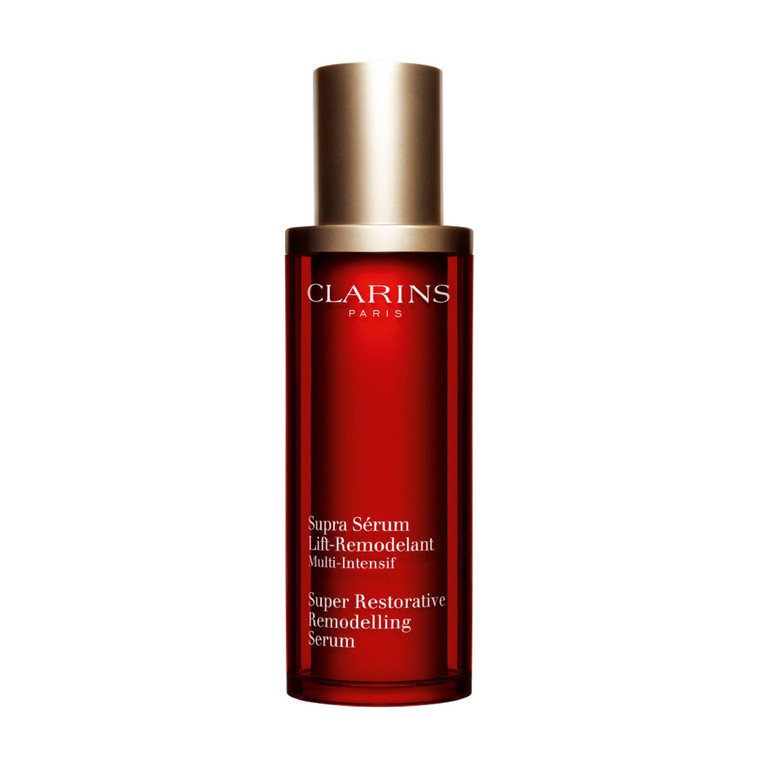 Clarins Super Restorative Remodelling Anti-Aging Serum For Mature Skin Weakened By Hormonal Changes | Replenishes,Illuminates and Helps Visibly Defin