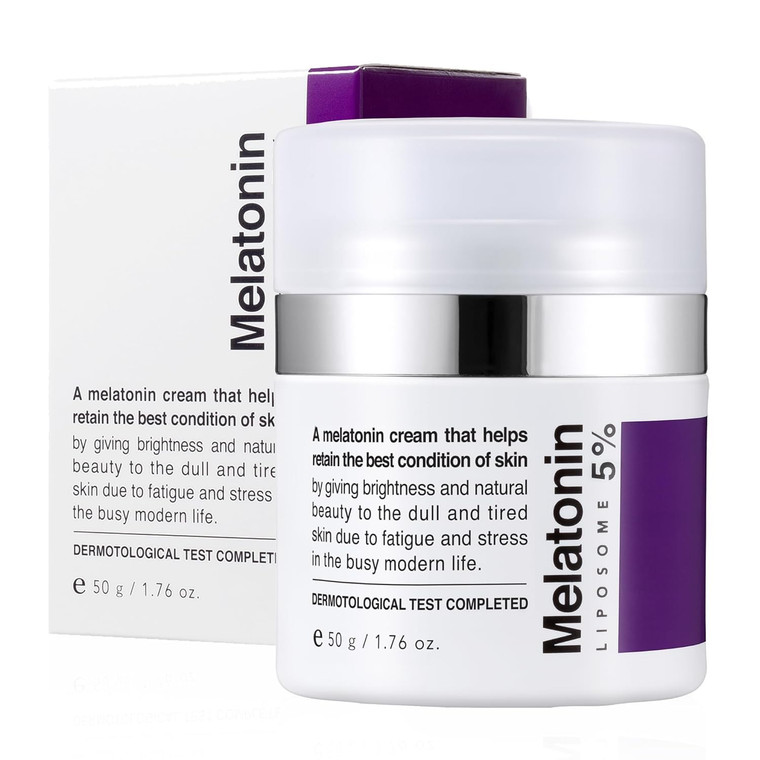MAXCLINIC Time Return Melatonin Cream | Face Hydrating Cream & Face Moisturizer for Dry Skin | Relaxing Face Cream for Women & Men | Melatonin Face C