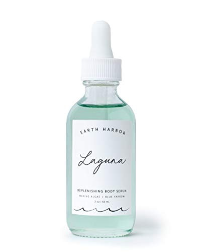 Earth Harbor | LAGUNA Replenishing Body Serum - Smoothes Complexion | Sea Botanicals & Blue Yarrow | 100% Plant-Based + Sustainable | 2 fl oz