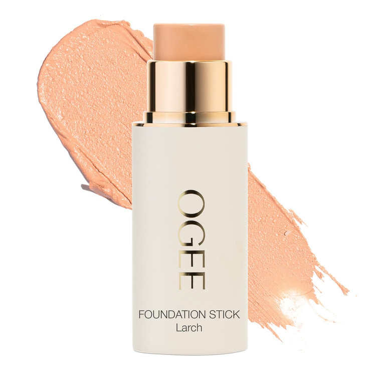 Ogee Sculpted Complexion Foundation Stick (Larch 2.25C - Light Medium, Beige Undertones) Full Coverage Foundation Makeup - Instantly Balance & Even C