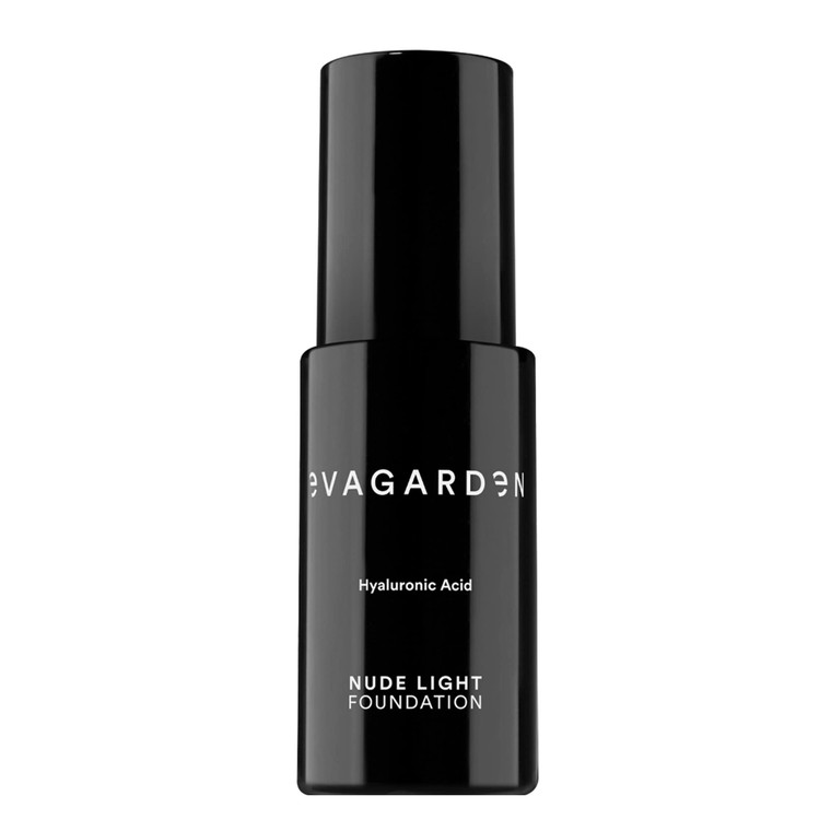 EVAGARDEN Nude Light Foundation - Fluid and Sensorial Makeup - With Moisturizing Properties - Smooth Coverage Blurs Small Imperfections for Flawless