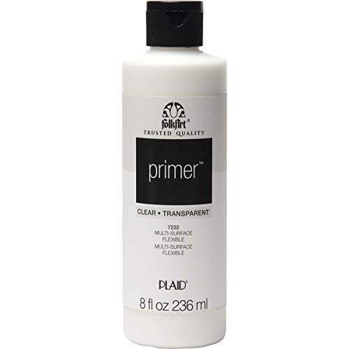 FolkArt 7232 Clear Primer 8 oz., Clear