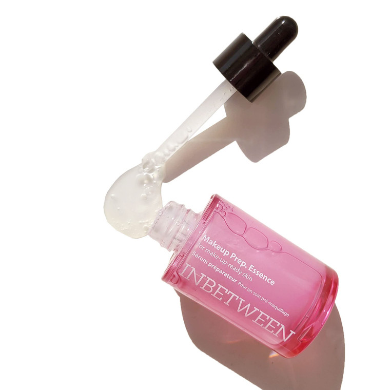 Blithe Makeup Prep Essence Primer for Elegant Dewy Finish - Skin Brightening Niacinamide Serum & Moisturizing Makeup Primer for Mature Skin, Glamorou