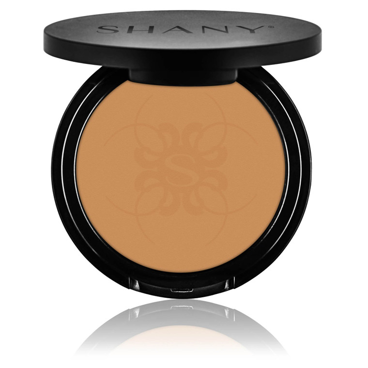 SHANY Two Way Foundation, Oil - Free, Talc Free, Wet/Dry - MEDIUM BEIGE
