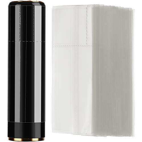 1000 Pieces Shrink Wrap for Lip Balm Tubes lipstick, Perforated, Easy to Use (2.56 x 1.2 Inch)