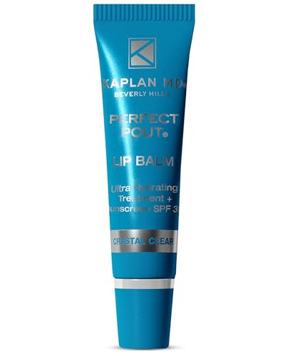 KAPLAN MD Perfect Pout Lip Balm, Ultra Hydrating Treatment + SPF 30 Sunscreen, 0.35 oz