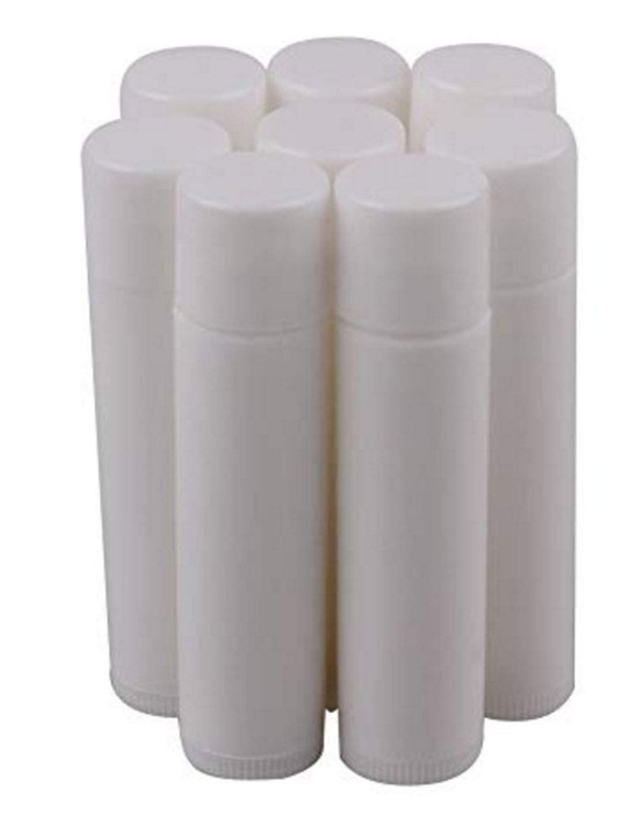 VASANA 50PCS 5ml Empty Refill White Plastic Lip Gloss Balm LipStick Tubes Sample Packing Vials Holder Bottles DIY Beauty Tool