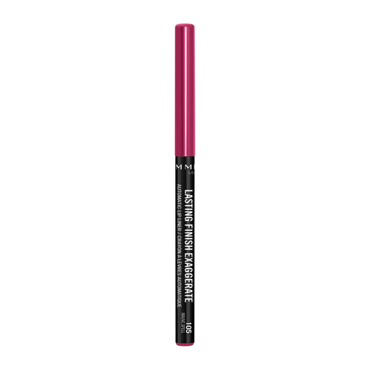Rimmel Lasting Finish Exaggerate Automatic Lip Liner - Rich, Smooth Formula, Long Lasting - 105 Mauve Spell, .01oz