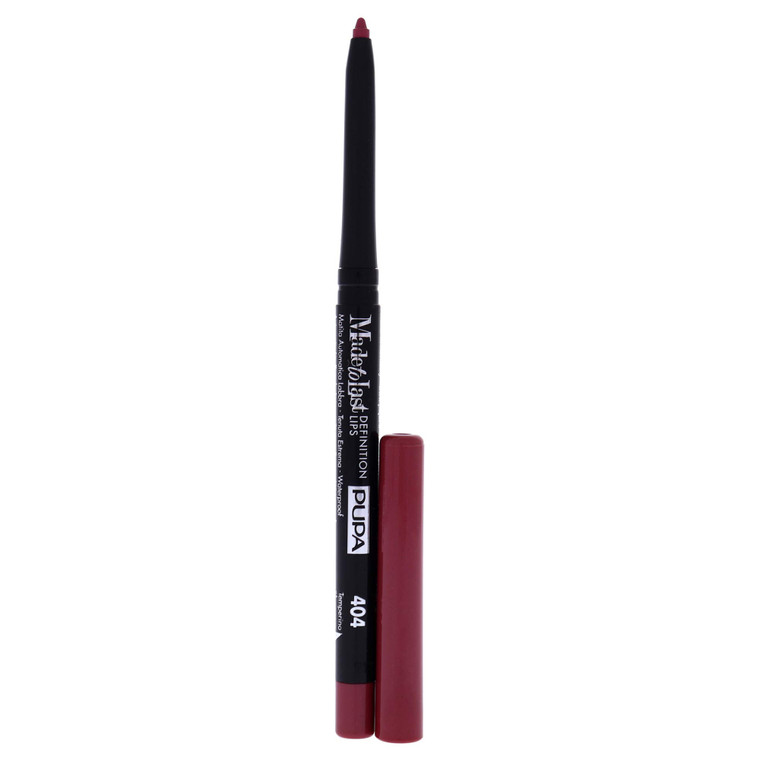 Pupa Milano Made To Last Definition Lips - 404 Tango Pink for Women - 0.012 oz Lip Pencil