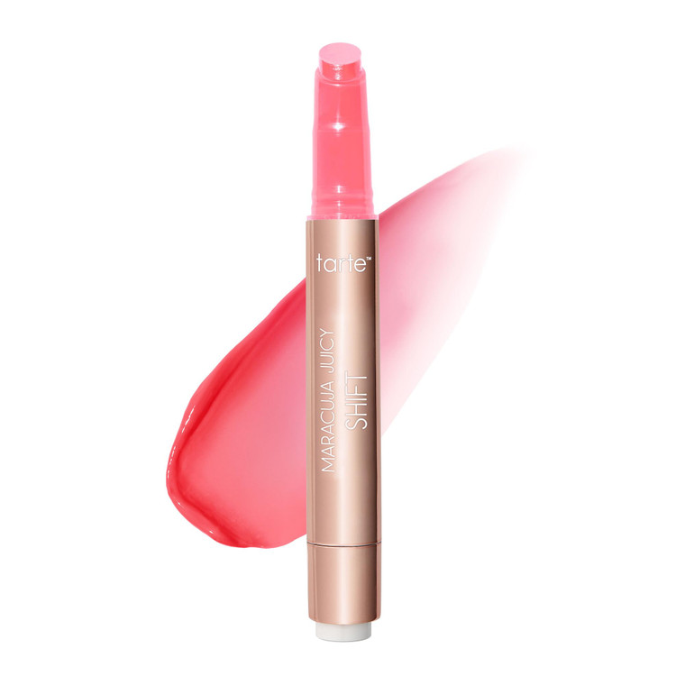 tarte maracuja juicy lip shift  Hydrating & Volumizing Lip Plumper Gloss Balm, Hyaluronic Acid, pH-Powered Plumping Lipgloss, High Shine Finish, Veg