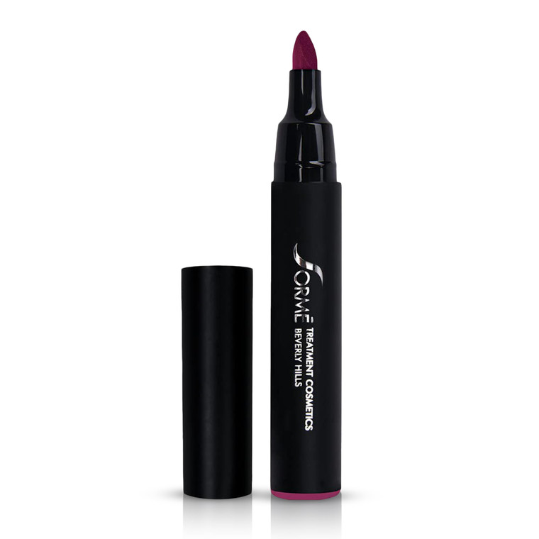 SORMÉ Smooch Proof Lip Stains with Matte Finish - Long lasting Lip Stain with A Felt-tip Nib Precision Lip Marker - Gluten Free, Vegetable Dye Based,