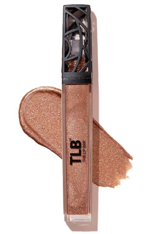 The Lip Bar - Lip Gloss, Goddess (Golden Bronze Shimmer) - Gloss Up Sheer Finish - Smooth, Not Sticky Formula - Coconut Oil, Olive Oil, Argan Oil & V