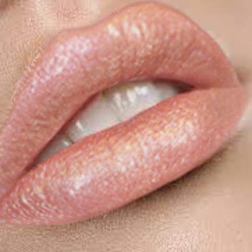 By The Clique Champagne Premium Glitter Lip Gloss Sheer Nude Glitter Gloss | Perfect Texture | Excellent Top Coat