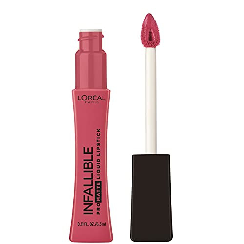 LOréal Paris Infallible Pro Matte Liquid Lipstick, Long-Lasting Intense Matte Color, Up to 16HR Wear, highly pigmented, full coverage liquid lipstic