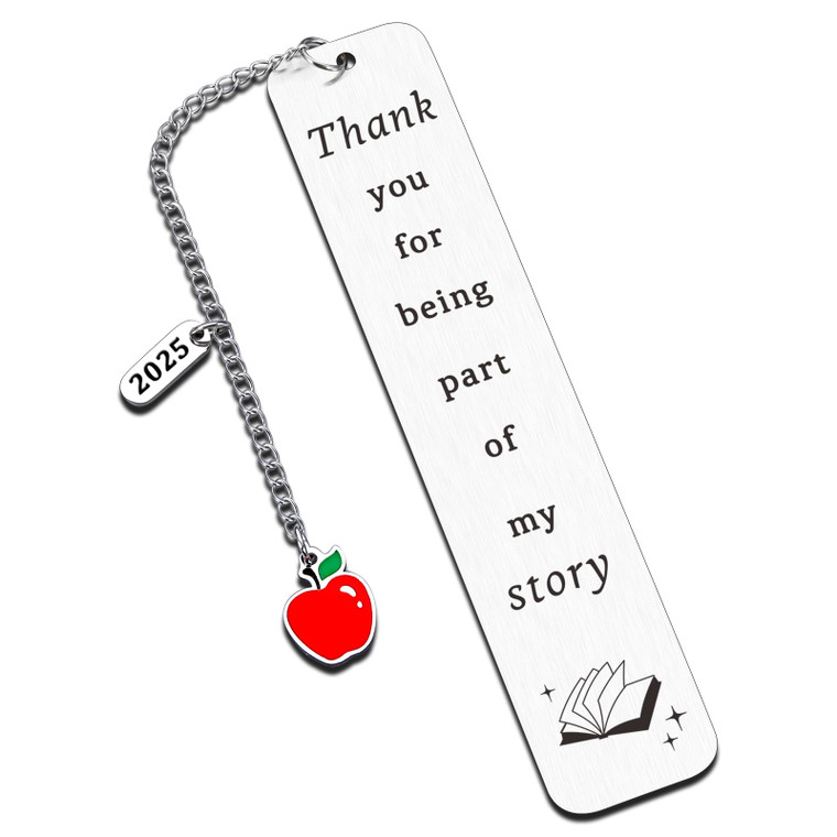 Teacher Christmas Stocking Stuffers, Teachers Appreciation Gifts for Women, Christmas Book Marks Gift for Women Teacher, White Elephant Gifts for Tea