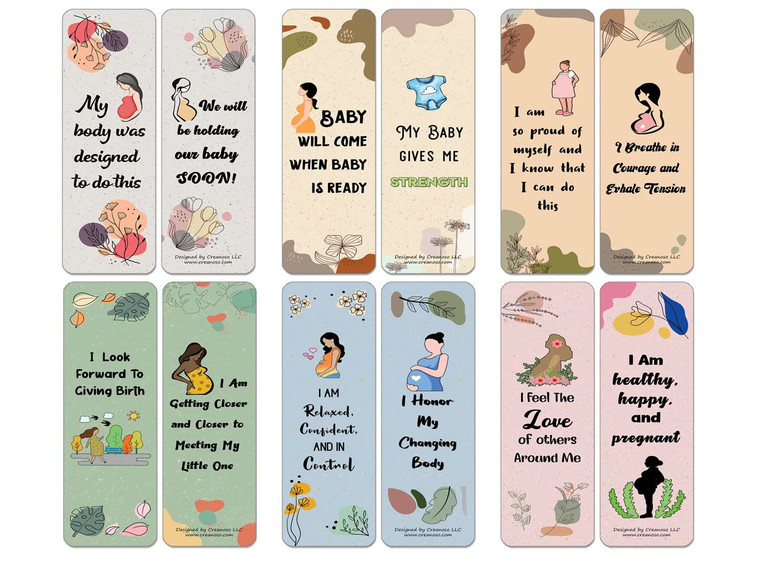 Creanoso Grief Affirmations Bookmarks (30-Pack)  Premium Gifts Bookmarks for Bookworm  Stocking Stuffers for Men, Women, Adults  Office Supplies 