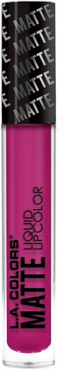 L.A. COLORS Matte Liquid Lip Color, Pampered CLG413