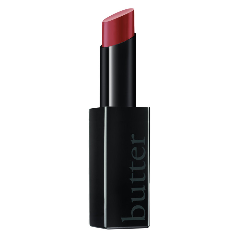 butter LONDON Plush Rush Satin Matte Lipstick, Strong