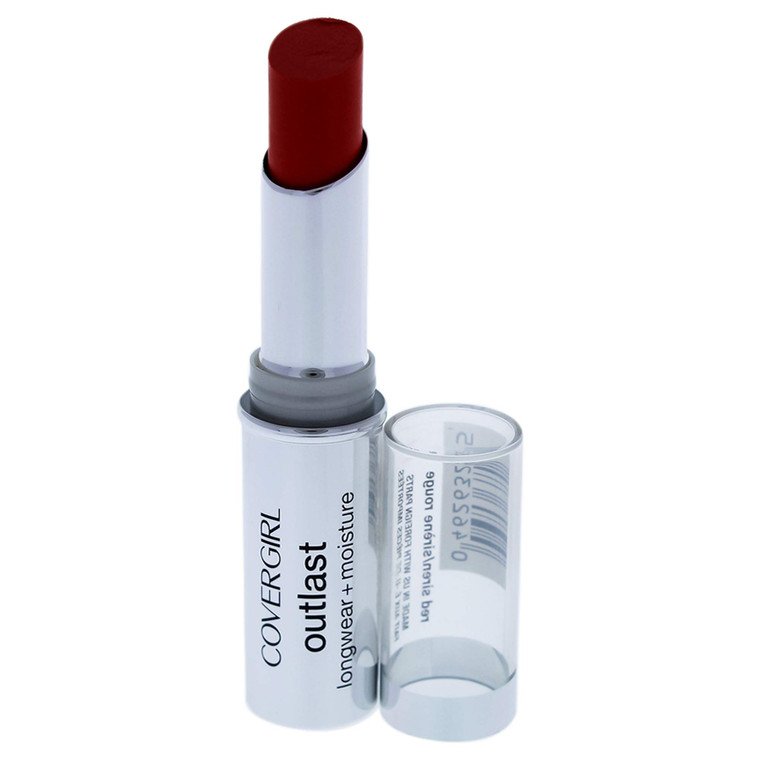 COVERGIRL Outlast Longwear Lipstick Red Siren 915, .12 oz