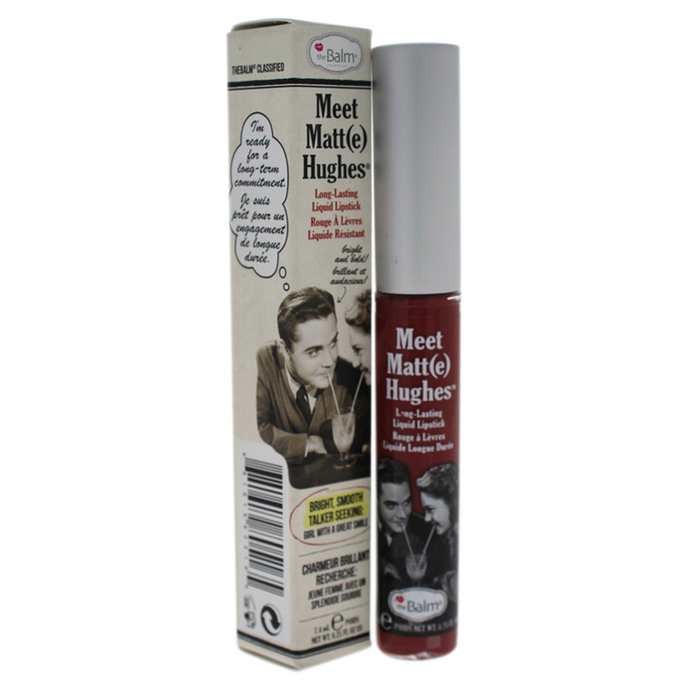 theBalm Meet Matt(e) Hughes Long Lasting Liquid Lipstick, 0.25 Fl Oz (Pack of 1)