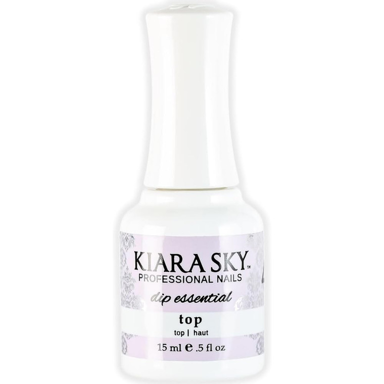 KIARA SKY Dip Manicure Nail Liquid Essentials | 0.5 fl oz | Step #4 Top Coat